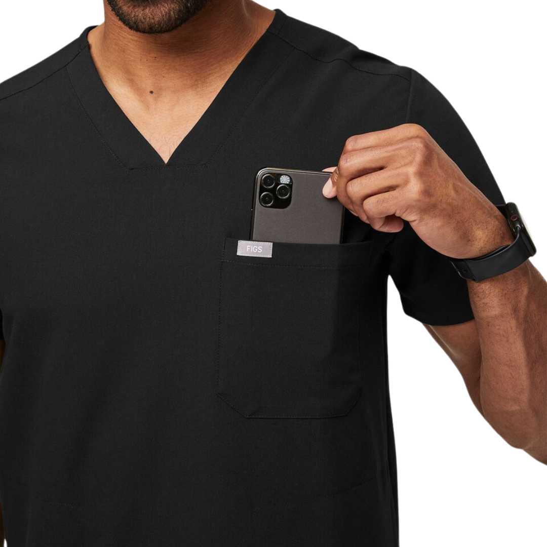 Chisec Three-Pocket Scrub Top