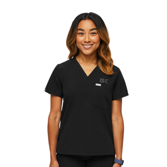 Catarina One-Pocket Scrub Top