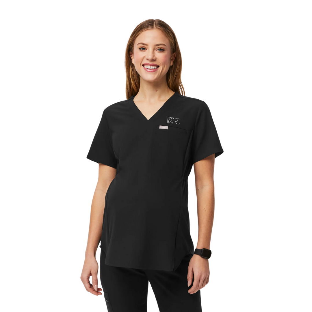 Octavia Maternity Scrub Top