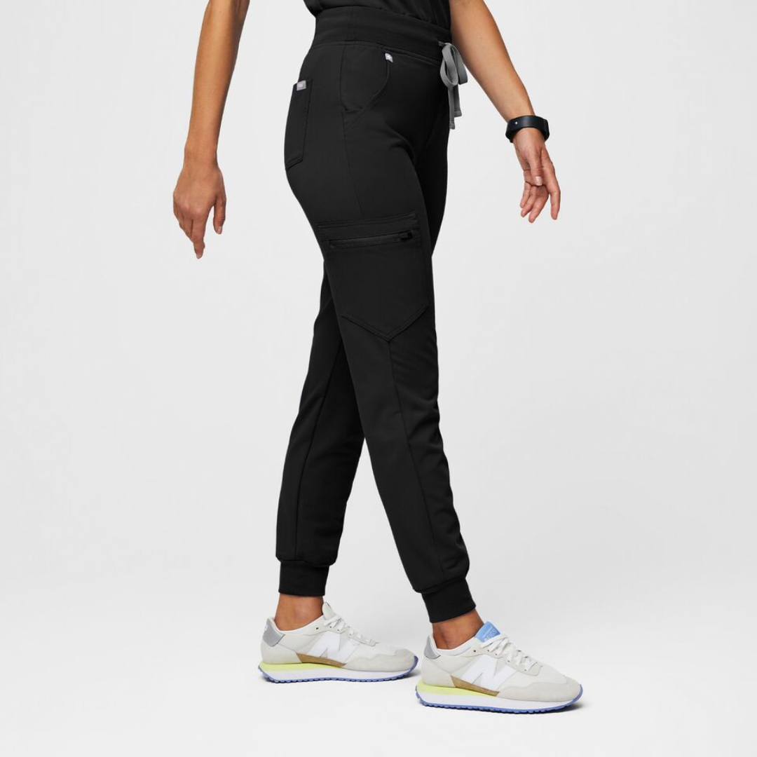 High Waisted Zamora Jogger Scrub Pants