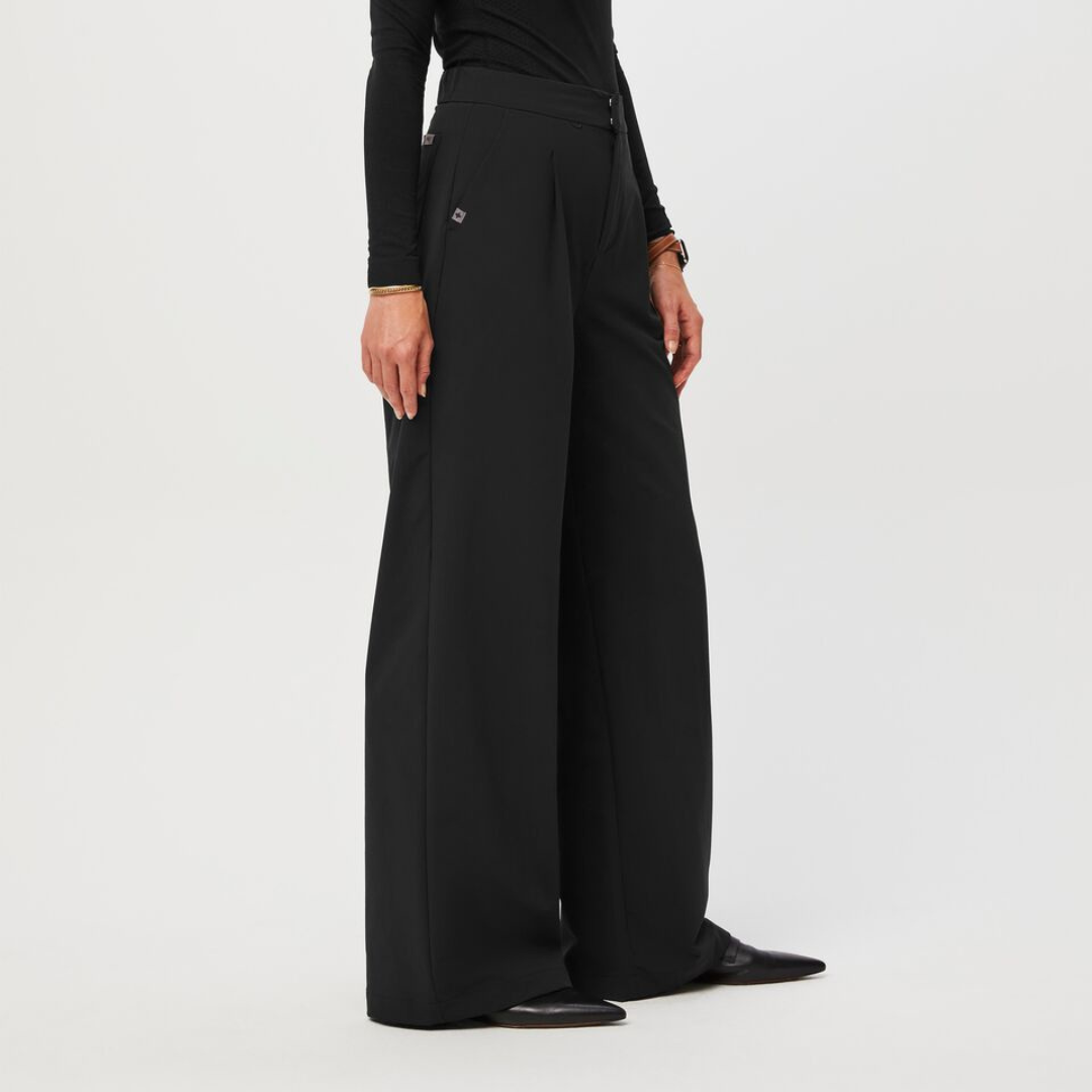 FIGSPRO High Waisted Wide Leg Trouser